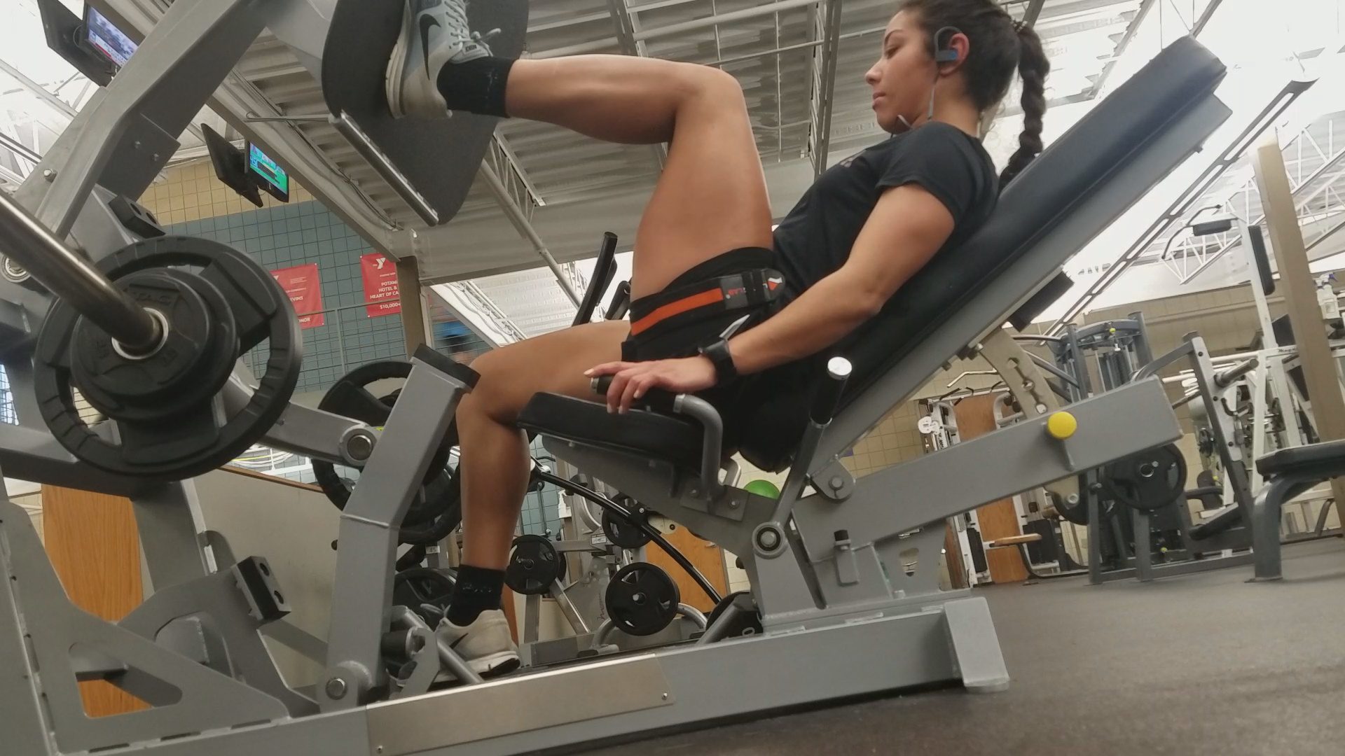 single leg leg press