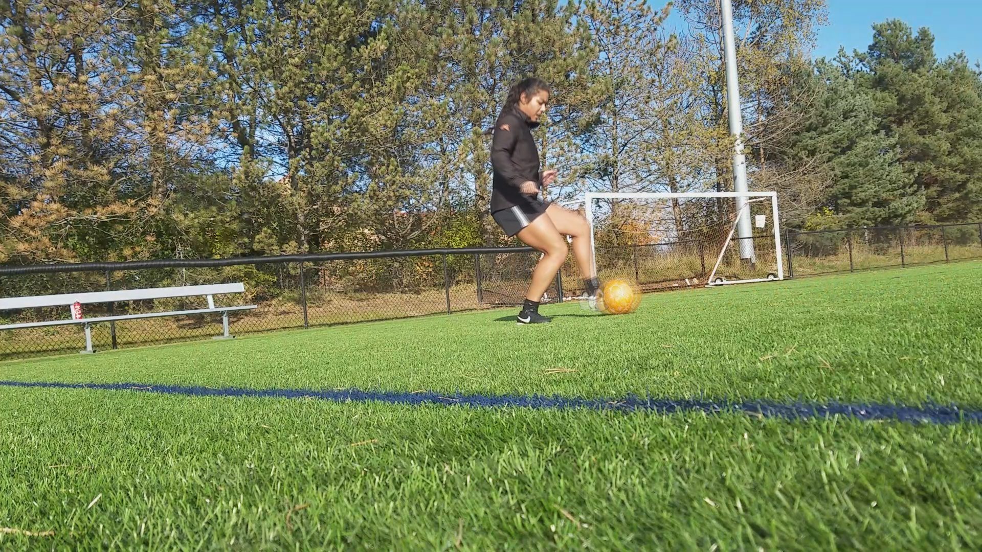 passing soccer ball post acl surgery