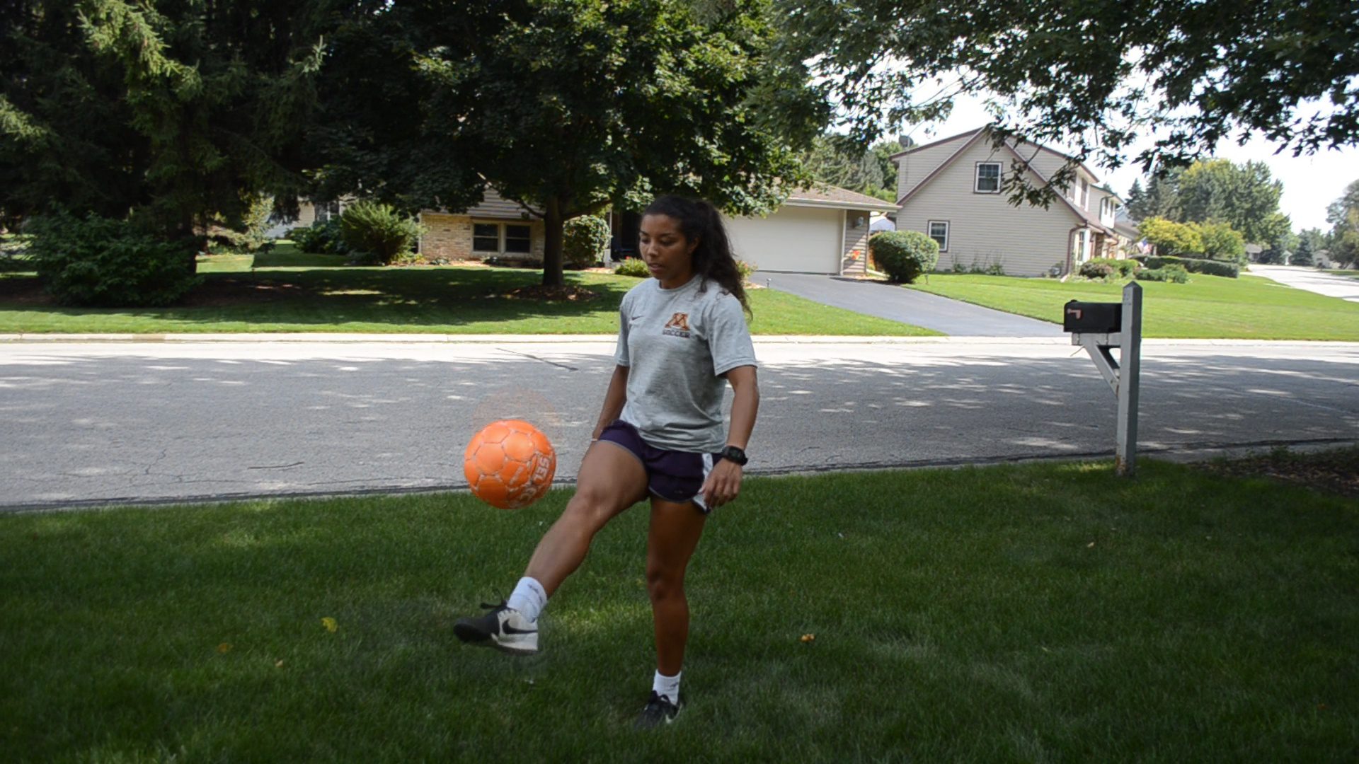 juggling soccer ball post ACL surgery